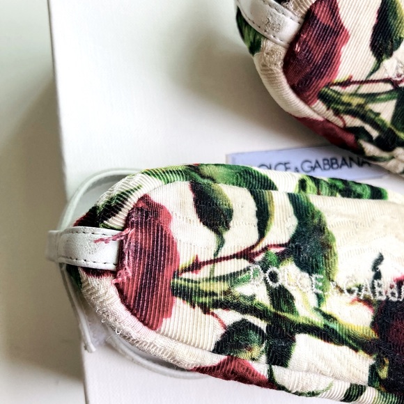 Dolce & Gabbana Rose Print Pre-Walkers - Picture 7 of 12